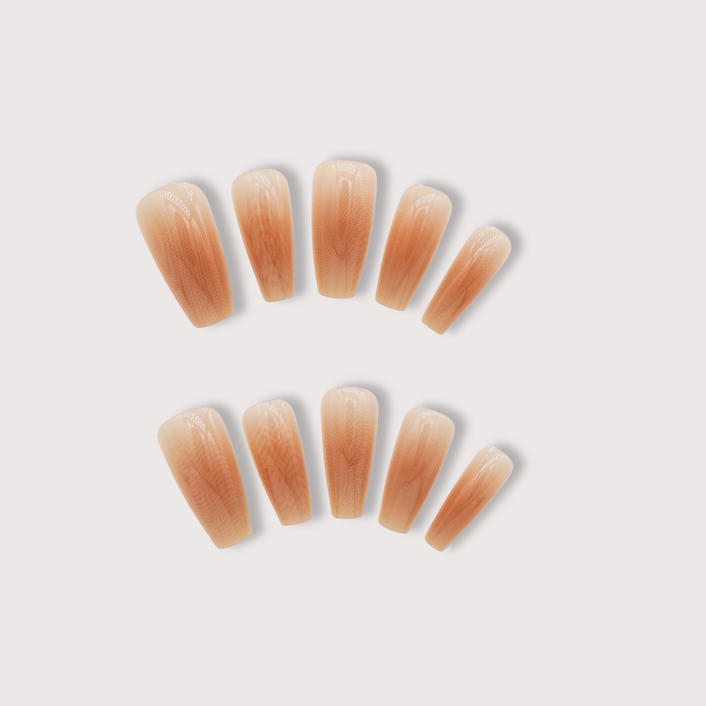 Apricot Blush | Press on Nails