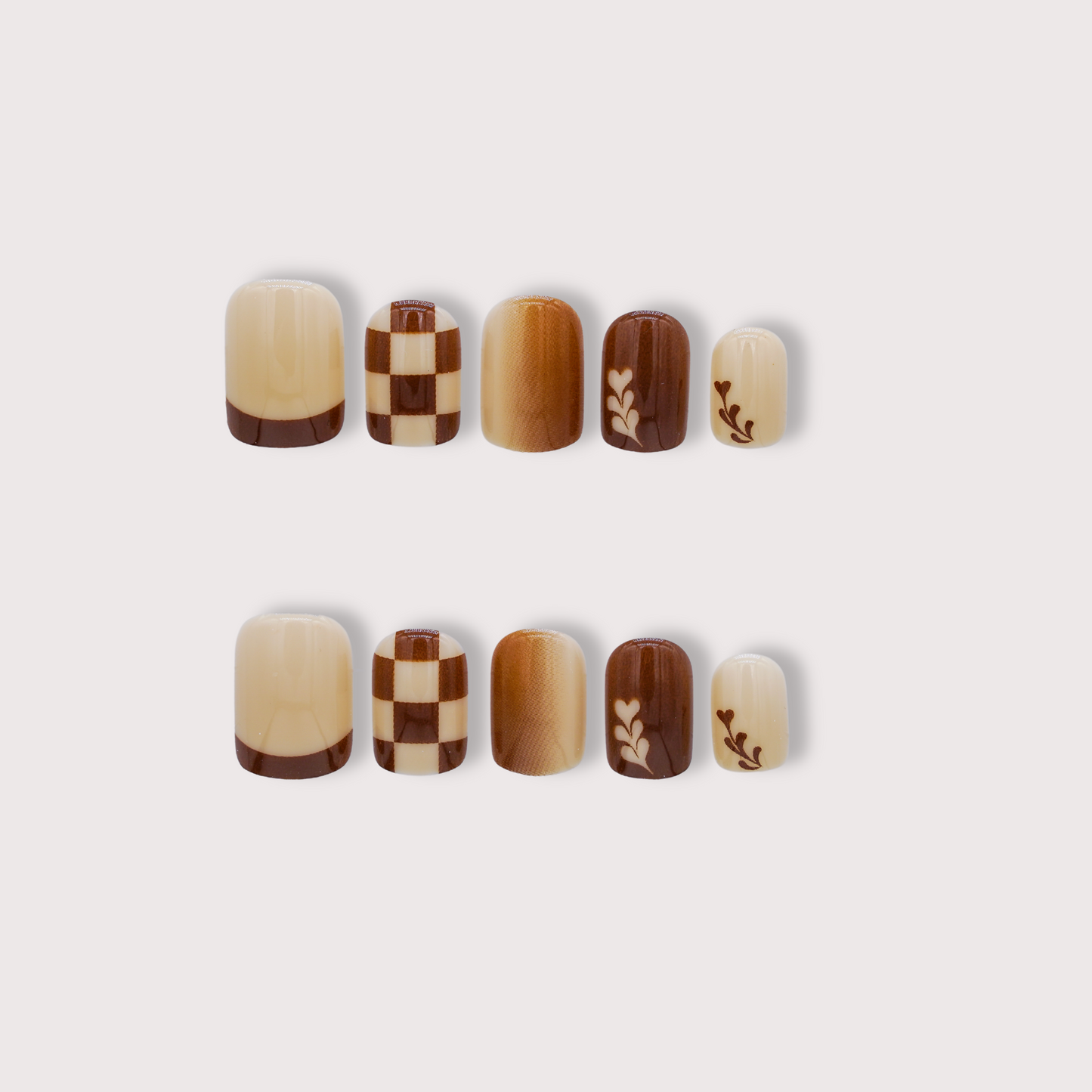 Latte Whispers | Press on Nails