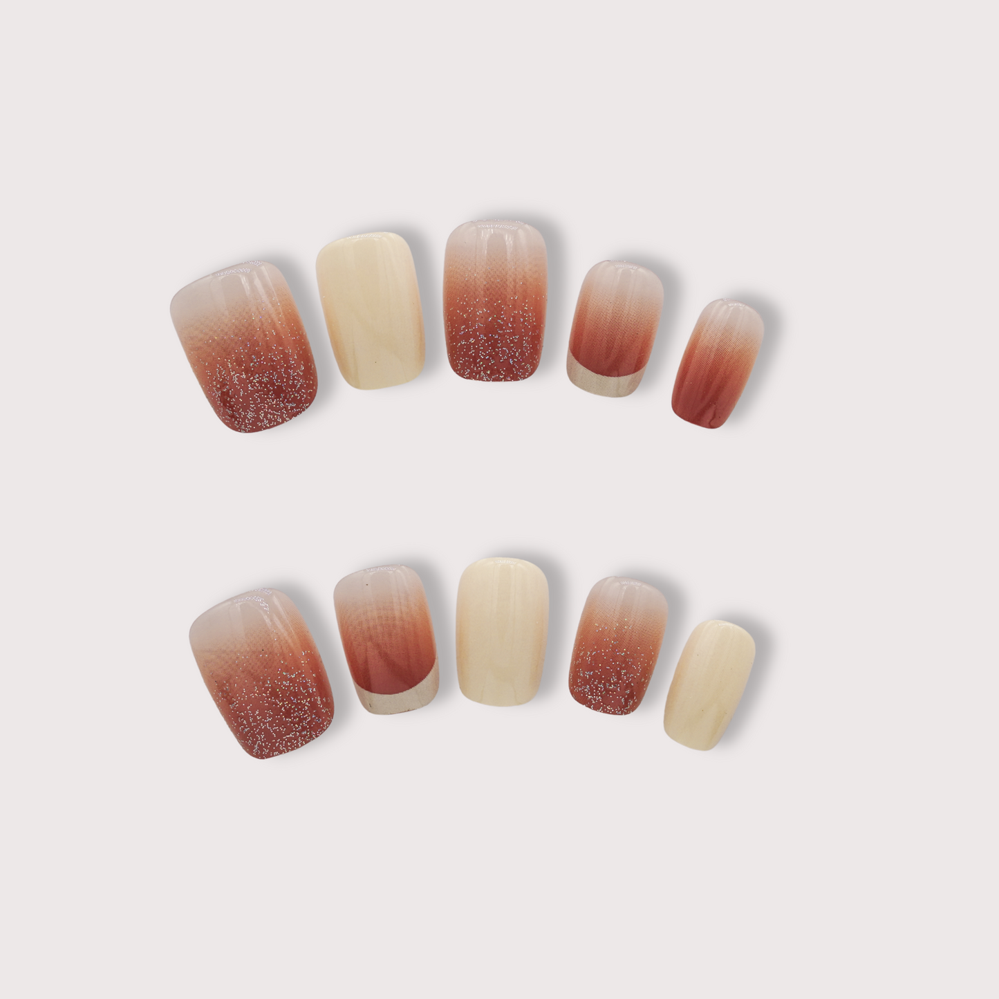 Milky French Dip| Press on Nails