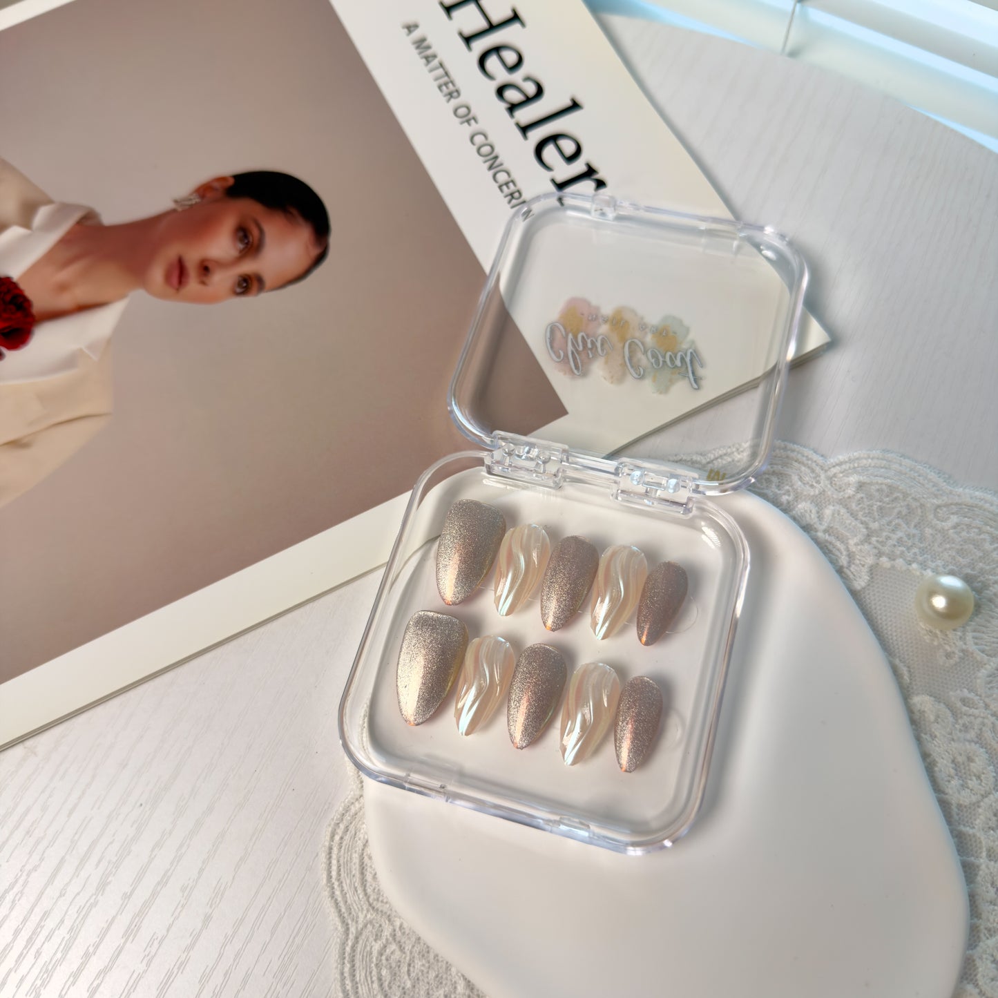 Prismatic Flair | Premium Press on Nails