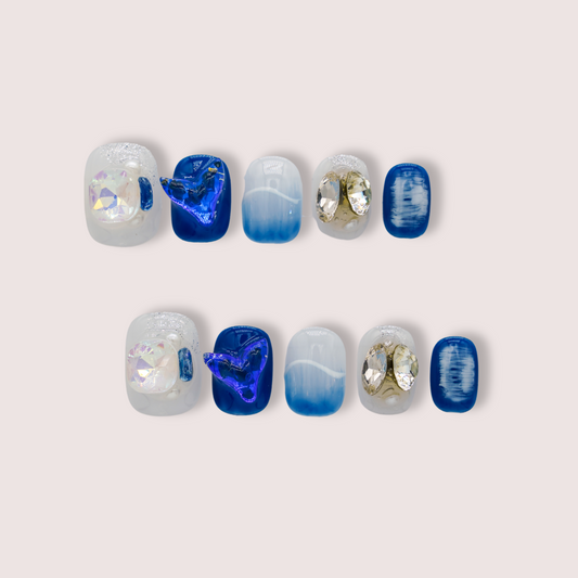 Ocean Gem | Premium Press on Nails