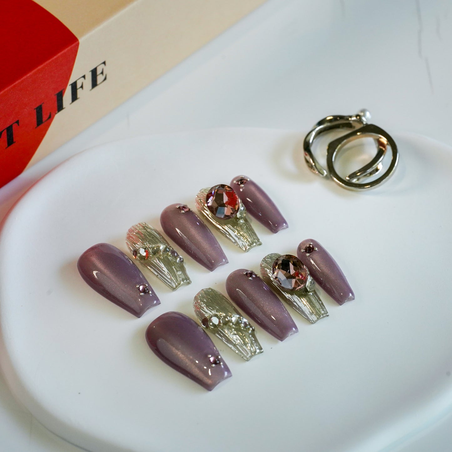 Mystic Violet | Premium Press on Nails