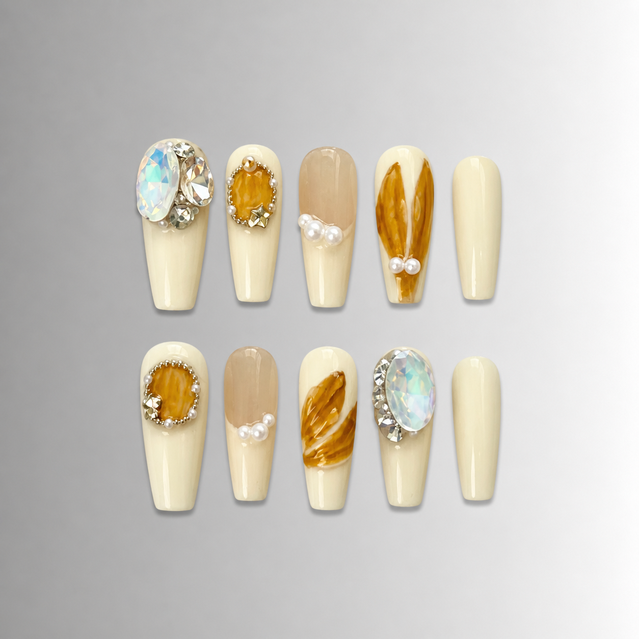 Crystal Arc | Premium Press on Nails