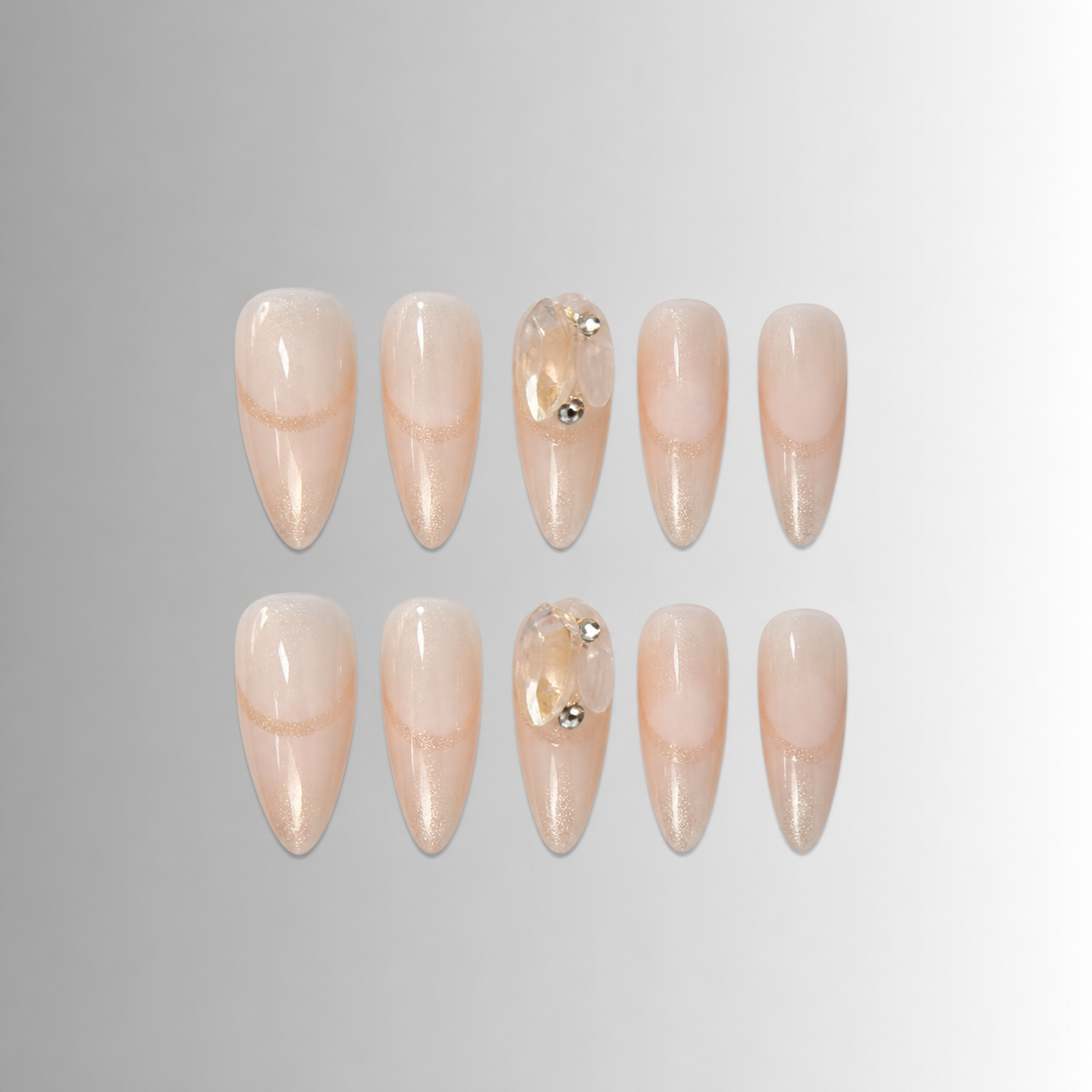 Sugar Stardust | Premium Press on Nails
