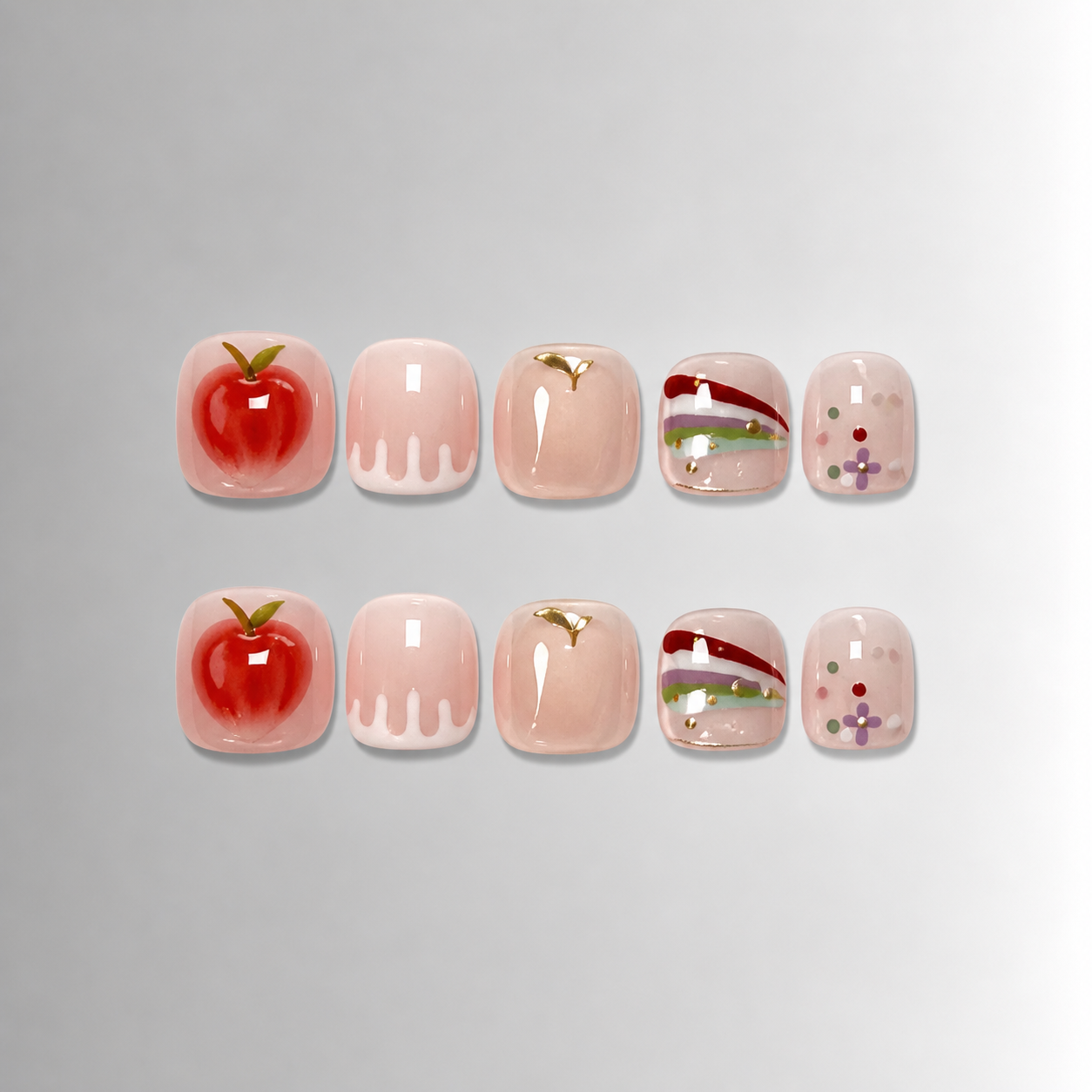 【Kids】Candy Corner | Premium Press on Nails